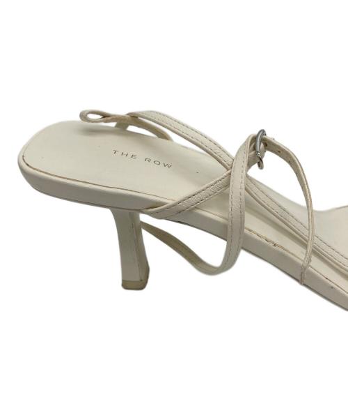 THE ROW（ザ ロウ）THE ROW (ザ ロウ) レザーサンダル/BARE SANDAL アイボリー サイズ:SIZE35の古着・服飾アイテム