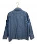 STONE ISLAND (ストーンアイランド) CHAMBRAY CANVAS デニムジャケット インディゴ サイズ:SIZE XL：25000円