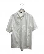 BLACK COMME des GARCONSブラックコムデギャルソン）の古着「アシンメトリーシャツ」｜ホワイト