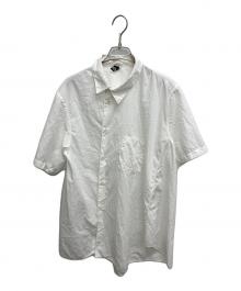 BLACK COMME des GARCONS（ブラックコムデギャルソン）の古着「アシンメトリーシャツ」｜ホワイト