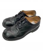 JOHN MOOREジョンムーア）の古着「Toe Patch Gillie Shoes」｜ブラック