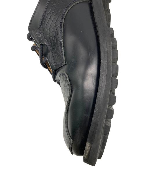 JOHN MOORE（ジョンムーア）JOHN MOORE (ジョンムーア) Toe Patch Gillie Shoes ブラック サイズ:SIZE7の古着・服飾アイテム