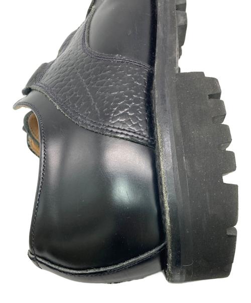 JOHN MOORE（ジョンムーア）JOHN MOORE (ジョンムーア) Toe Patch Gillie Shoes ブラック サイズ:SIZE7の古着・服飾アイテム