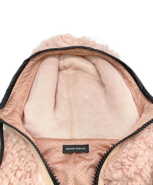 MAISON SPECIAL（メゾンスペシャル）MAISON SPECIAL (メゾンスペシャル) BIG BORE HOOD BLOUSON ピンク サイズ:SIZE Free 未使用品の古着・服飾アイテム