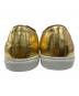 中古・古着 charlotte olympia (シャーロットオリンピア) メタリックキルティングスリッポン ゴールド サイズ:SIZE37：20000円