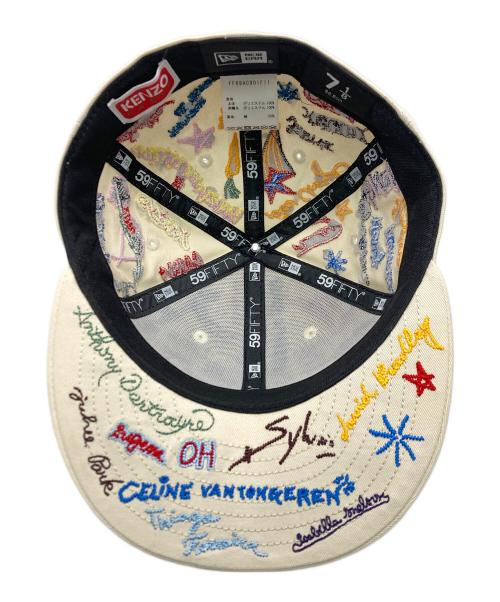 New Era（ニューエラ）New Era (ニューエラ) KENZO (ケンゾー) コットン キャップ クロームホワイトの古着・服飾アイテム