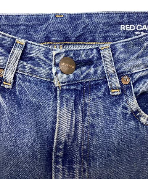 RED CARD（レッドカード）RED CARD (レッドカード) デニムパンツ インディゴ サイズ:SIZE24の古着・服飾アイテム