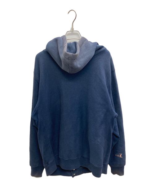 Champion REVERSE WEAVE（チャンピオン リバース ウィーブ）Champion REVERSE WEAVE (チャンピオン リバース ウィーブ) スナップボタンパーカー ネイビー サイズ:SIZE Lの古着・服飾アイテム