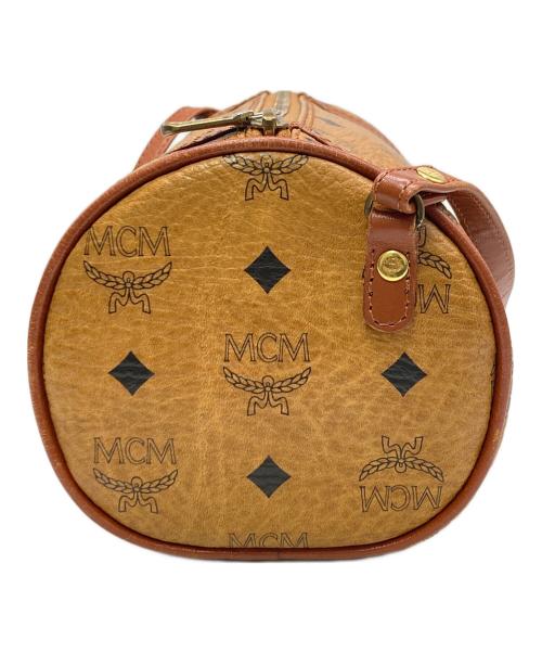 MCM（エムシーエム）MCM (エムシーエム) 2WAYミニボストンショルダーバッグ ベージュの古着・服飾アイテム