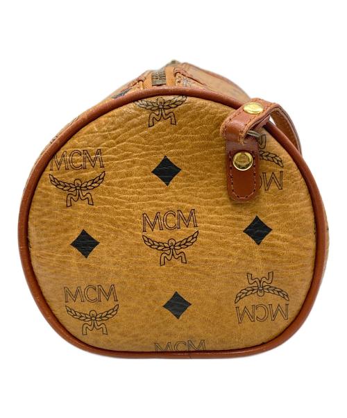 MCM（エムシーエム）MCM (エムシーエム) 2WAYミニボストンショルダーバッグ ベージュの古着・服飾アイテム