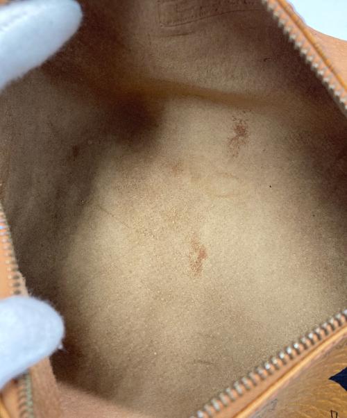 MCM（エムシーエム）MCM (エムシーエム) 2WAYミニボストンショルダーバッグ ベージュの古着・服飾アイテム