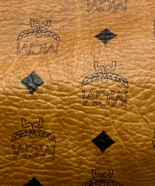 MCM（エムシーエム）MCM (エムシーエム) 2WAYミニボストンショルダーバッグ ベージュの古着・服飾アイテム