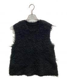 HaaT（ハート）の古着「MOHAIR FUR SHAGGY」｜ブラック