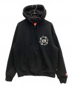 ICE CREAMアイスクリーム）の古着「LOOP ZIP HOODIE」｜ブラック