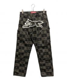 ICE CREAM（アイスクリーム）の古着「CHARGE DOUBLE KNEE PANTS」｜ブラック×グレー