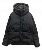 BEAUTY&YOUTHビューティーアンドユース）の古着「小松マテーレ ナイロン アライドダウンジャケット」｜ブラック