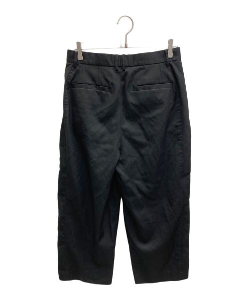 JUUN.J（ジュン・ジー）JUUN.J (ジュン・ジー) タックテーパードパンツ ブラック サイズ:SIZE44の古着・服飾アイテム