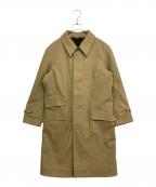 OLD JOE & Co.×Harris Tweedオールドジョー×ハリスツイード）の古着「リバーシブルステンカラーコート」｜ブラウン