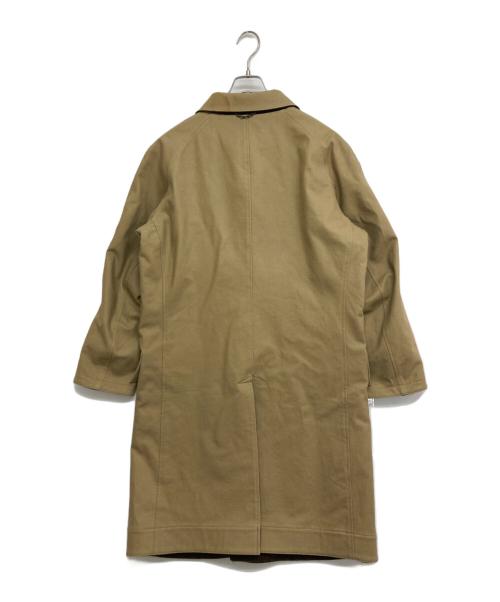 OLD JOE & Co.（オールドジョー）OLD JOE & Co. (オールドジョー) Harris Tweed (ハリスツイード) リバーシブルステンカラーコート ブラウン サイズ:SIZE38の古着・服飾アイテム