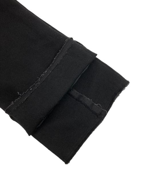 COMME des GARCONS HOMME PLUS（コムデギャルソンオムプリュス）COMME des GARCONS HOMME PLUS (コムデギャルソンオムプリュス) ウールアウトシームパンツ ブラック サイズ:SIZE Sの古着・服飾アイテム