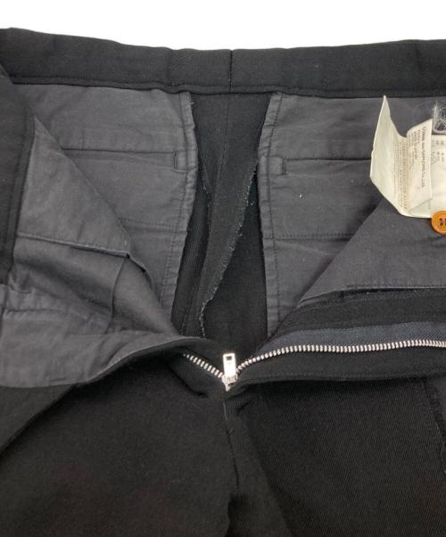 COMME des GARCONS HOMME PLUS（コムデギャルソンオムプリュス）COMME des GARCONS HOMME PLUS (コムデギャルソンオムプリュス) ウールアウトシームパンツ ブラック サイズ:SIZE Sの古着・服飾アイテム