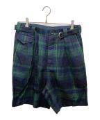 sacaiサカイ）の古着「ハーフパンツ」｜グリーン