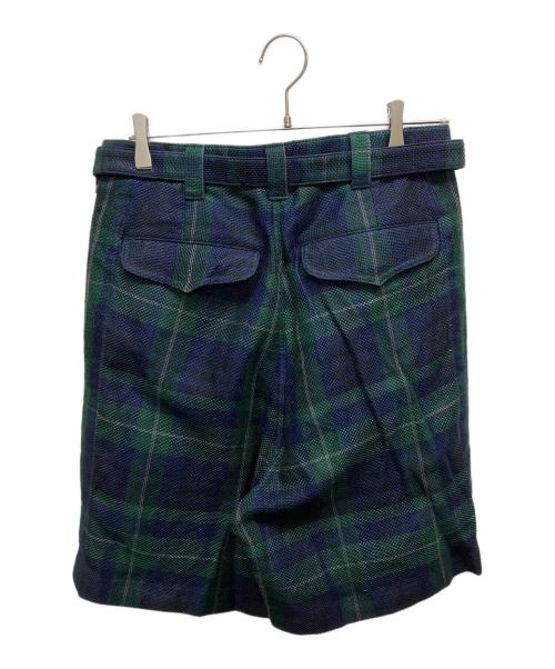 sacai（サカイ）sacai (サカイ) ハーフパンツ グリーン サイズ:SIZE1の古着・服飾アイテム