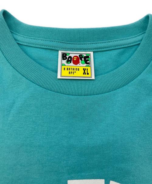 A BATHING APE（アベイシングエイプ）A BATHING APE (アベイシングエイプ) COLLAGE APE HEAD TEE スカイブルー サイズ: SIZE XLの古着・服飾アイテム