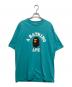 A BATHING APE（アベイシングエイプ）の古着「COLLAGE APE HEAD TEE」｜スカイブルー
