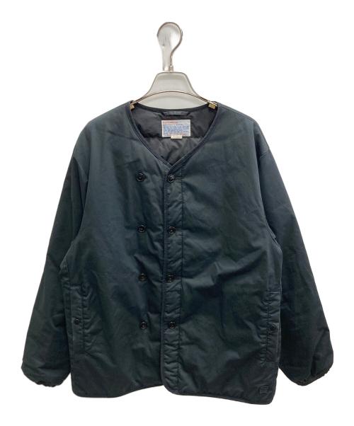 nanamica（ナナミカ）nanamica (ナナミカ) nanamican Down Cardigan ブラック サイズ:SIZE　XSの古着・服飾アイテム
