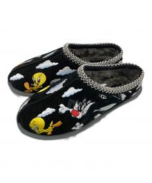 UGG×PALACE×LOONEY TUNES（アグ×パレス×ルーニーチューンズ）の古着「Tasman Slipper」｜ブラック