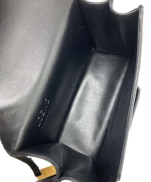 LOEWE（ロエベ）LOEWE (ロエベ) 2WAYショルダーバッグ ブラックの古着・服飾アイテム