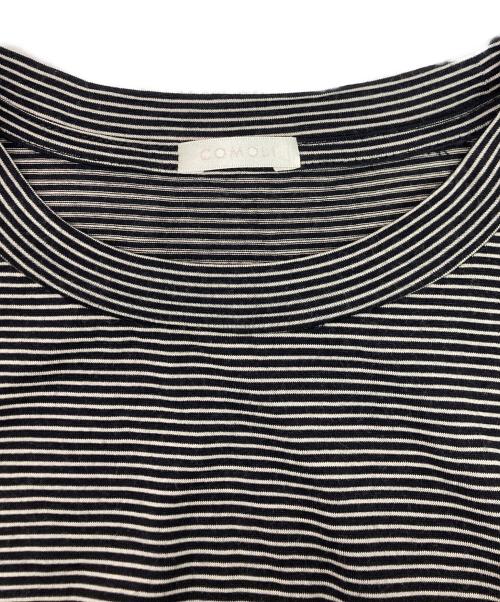 COMOLI（コモリ）COMOLI (コモリ) ウール天竺Tシャツ ブラック サイズ:SIZE2の古着・服飾アイテム