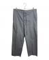 AURALEE（オーラリー）の古着「WASHED FINX TWILL EASY WIDE PANTS」｜ブルー