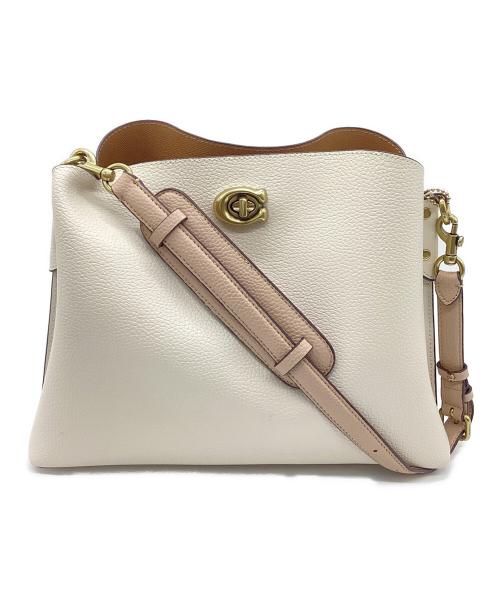 COACH（コーチ）COACH (コーチ) Willow Shoulder アイボリーの古着・服飾アイテム