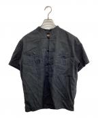HUMAN MADEヒューマンメイド）の古着「china s/s shirt」｜ブラック