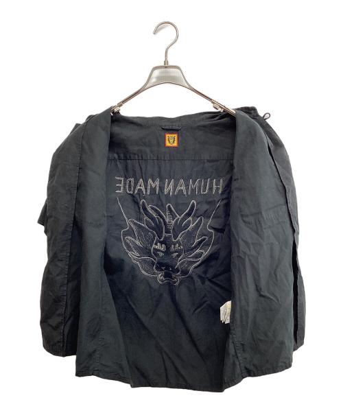 HUMAN MADE（ヒューマンメイド）HUMAN MADE (ヒューマンメイド) china s/s shirt ブラック サイズ:SIZE Sの古着・服飾アイテム