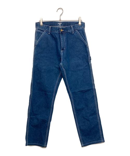 Carhartt WIP（カーハート ワーク イン プログレス）Carhartt WIP (カーハート ワーク イン プログレス) RUCK  SINGLE KNEE PANT インディゴ サイズ:SIZE30の古着・服飾アイテム