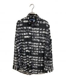 semoh（セモー）の古着「レーヨンシャツ」｜ブラック