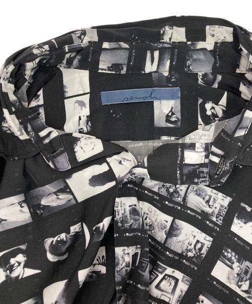 semoh（セモー）semoh (セモー) レーヨンシャツ ブラック サイズ:SIZE 3の古着・服飾アイテム