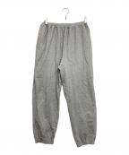 6(ROKU) BEAUTY&YOUTHロク ビューティーアンドユース）の古着「コットンウラケパンツ」｜グレー