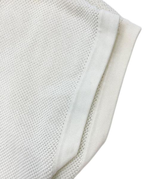 FRED PERRY（フレッドペリー）FRED PERRY (フレッドペリー) フレンチスリーブニットポロシャツ ホワイト サイズ:SIZE 10の古着・服飾アイテム