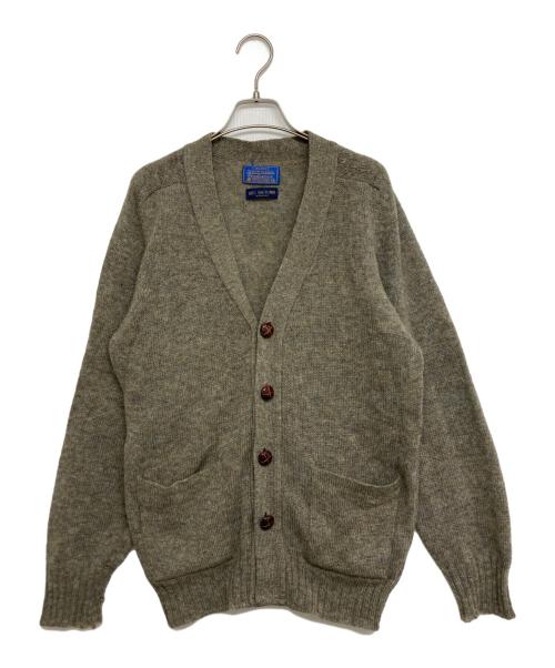 PENDLETON（ペンドルトン）PENDLETON (ペンドルトン) ニットカーディガン ブラウン サイズ:SIZE Sの古着・服飾アイテム