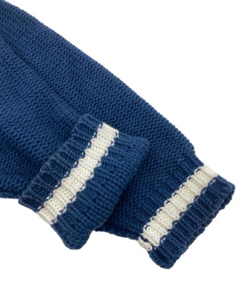 doublet（ダブレット）doublet (ダブレット) ACTING SUPPORTER KNITWEAR ブルー サイズ:SIZE Mの古着・服飾アイテム