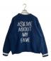 doublet (ダブレット) ACTING SUPPORTER KNITWEAR ブルー サイズ:SIZE M：25000円
