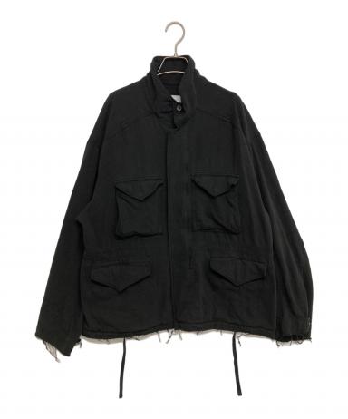 中古・古着通販】ANCELLM (アンセルム) SILK SUEDE FIELD JACKET