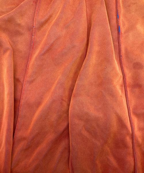 doublet（ダブレット）doublet (ダブレット) Zombie Silhouette TRACK PANTS オレンジ サイズ:SIZE Mの古着・服飾アイテム