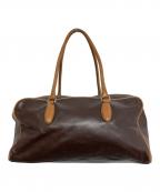 MIU MIUミュウミュウ）の古着「mini boston bag（ミニボストンバッグ）」｜ブラウン