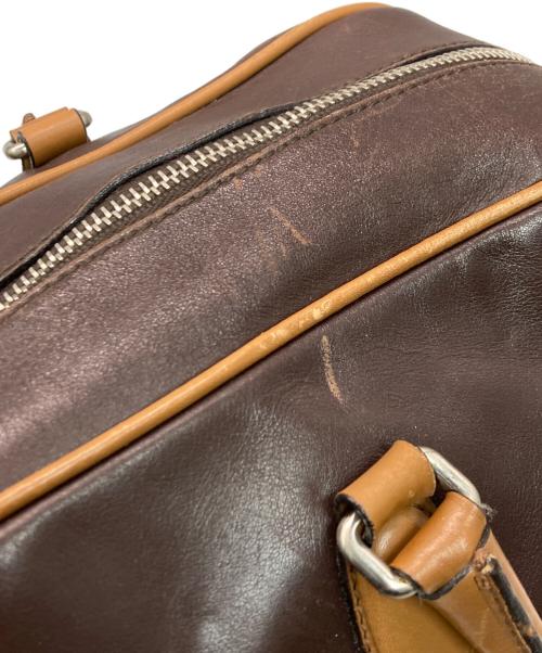 MIU MIU（ミュウミュウ）MIU MIU (ミュウミュウ) mini boston bag（ミニボストンバッグ） ブラウンの古着・服飾アイテム