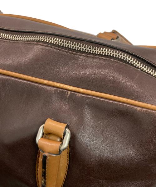 MIU MIU（ミュウミュウ）MIU MIU (ミュウミュウ) mini boston bag（ミニボストンバッグ） ブラウンの古着・服飾アイテム